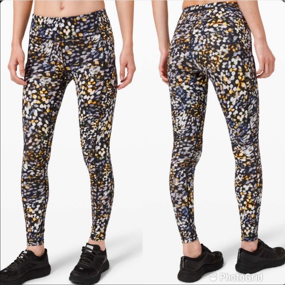 Lululemon Speed Up Midrise Full-On Luxtreme - Metropolis Glow - 4